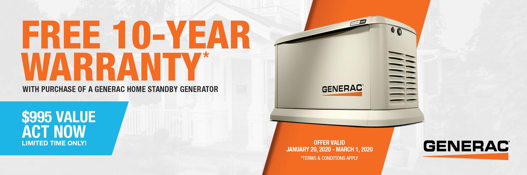Homestandby Generator Deal | Warranty Offer | Generac Dealer | ELKHORN, WI